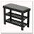 Entryway Shoe Bench Bamboo Frame Sleek Stylish Storage Organizer-189950352
