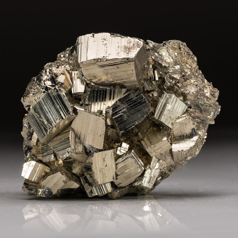 Véritable grappe de pyrite