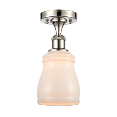 Plafonnier semi-encastré 4,5 po 1 lumière Mccarver