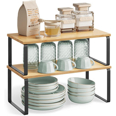 Cabinet Organizer Shelf, Set Of 2