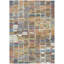 Tapis abstrait intérieur / extérieur lavable à la machine Molewski ACN2349-1850990646
