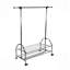 Barre à vêtements extensible en métal