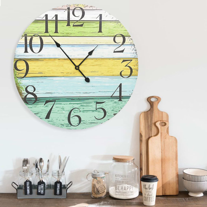 Culver MDF Wall Clock, 60cm H x 60cm W