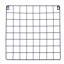 Accessoire mural décoratif en métal de qualité supérieure, noir | Fabrication 100% métal, 23,6 x 23,6 x 1,2 pouces | Comprend 10 petits loquets pour un affichage polyvalent | Parfait pour la maison, le bureau ou la galerie - élégant et durable
