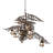 Ralstond 12 - Light Dimmable Tiered Chandelier