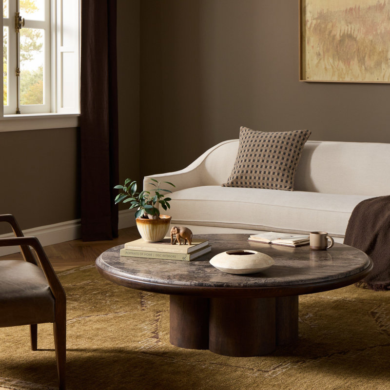 Nikko Marble Round Coffee Table