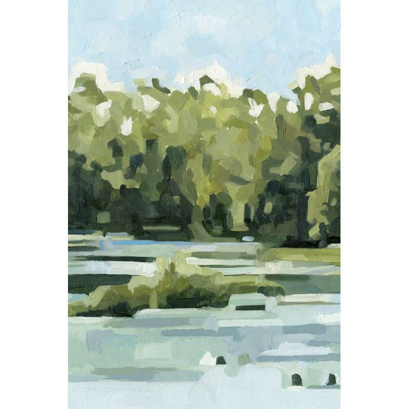 River Day I, H 48 po x l 36 po
