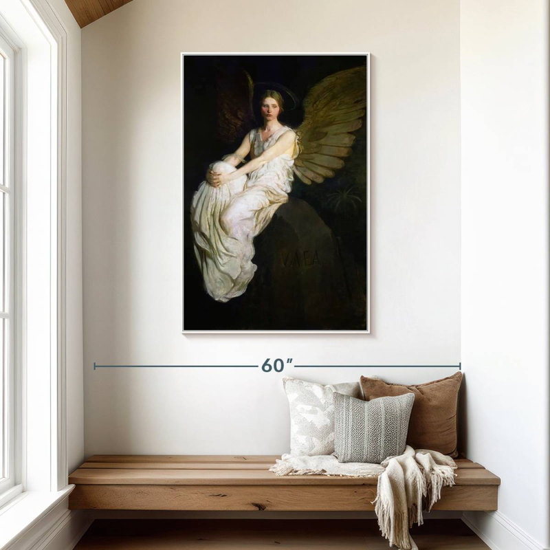 Stevenson Memorial 1903, Cadre flottant blanc, 31" x 46"