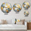 Annegie - Horloge murale peinture abstraite-662719710