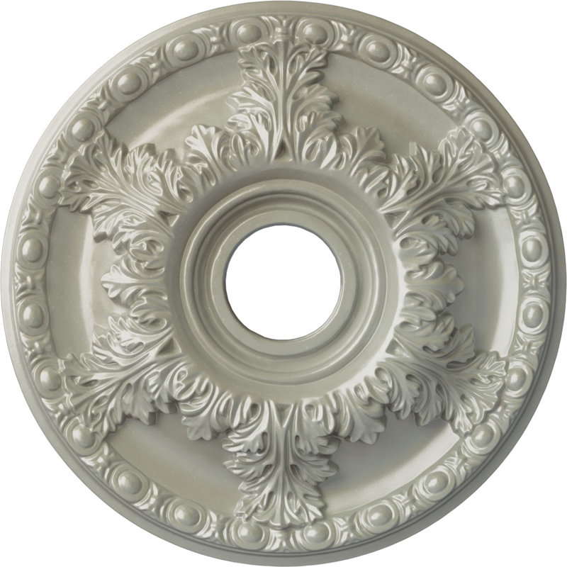 Médaillon de plafond Endurathane Granada, DE 18 po x P 3 1/2 po x P 2 1/2 po (convient aux auvents jusqu'à 6 5/8 po)