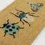 Beetle and Bugs Blue Animal Doormat