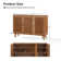 Aulbrey 44" Wide Sideboard With Lattice Doors