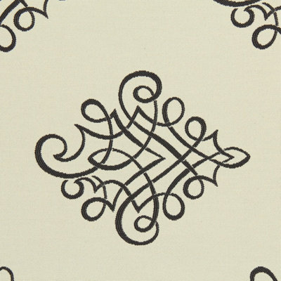 Looping Lines Cotton Blend Fabric