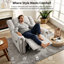 Fauteuil inclinable manuel surdimensionné 40,9 po Chemika-2129979825