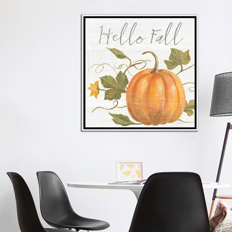 «Fall Splendor V» par Silvia Vassileva - impression d'art graphique, White Framed, Pas de tapis, H 37 po x l 37 po x P 1,5 po