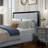 Upholstered Bed With Fluffy Soft Headboard-2116433520