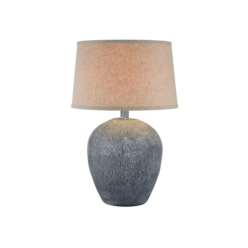 Lampe hydrocal Janic, Bleu gris