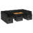  Garden Sofa Set Black