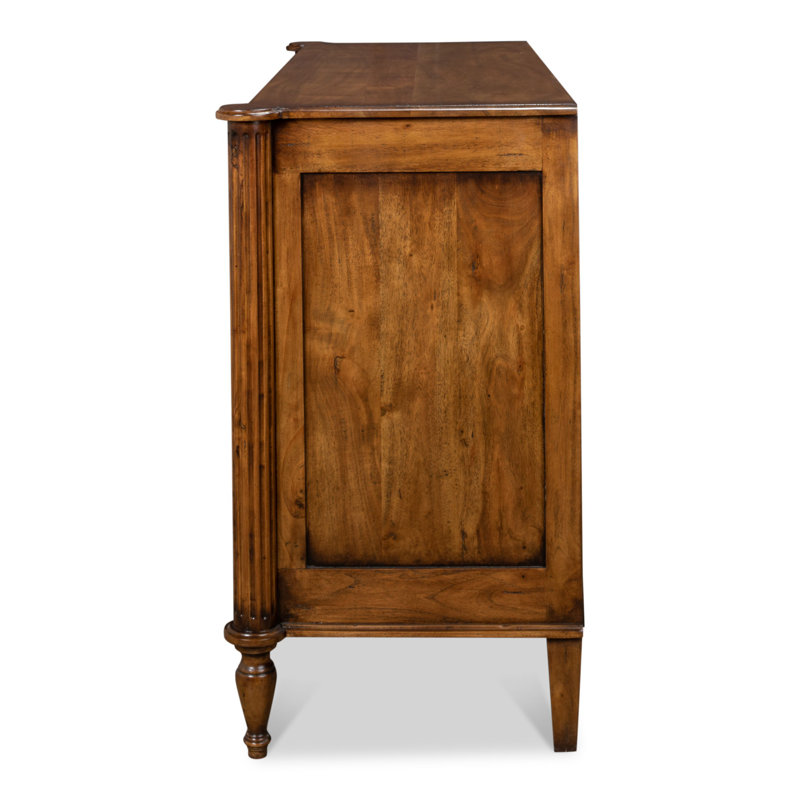 Ciborium Solid Wood Storage Cabinet