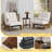 Corduroy Accent Chair with Adjustable Footrest ,Lounge Chair with Adjustable Backrest,Reading Chair For Reading Room,Living Room,Apartment, Office-1216857704
