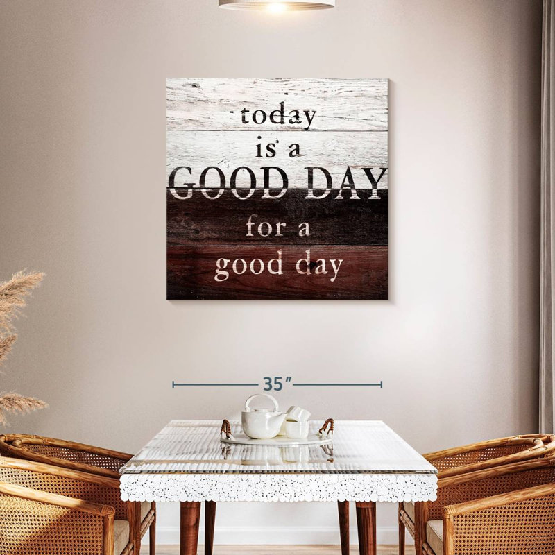 Tergel Good Day Today, H 36 po x l 36 po