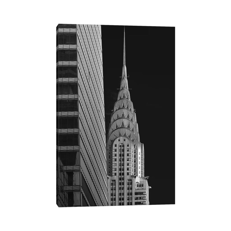 Peeping Chrysler by David Gardiner - Wrapped Canvas Print, 66.04 cm H x 45.72 cm W x 1.91 cm D