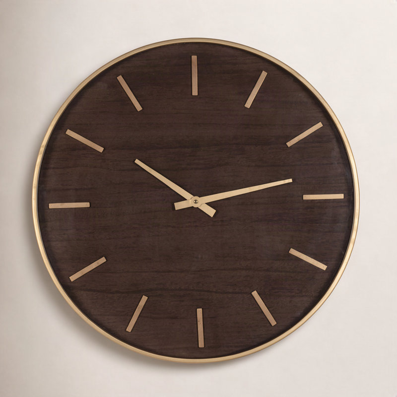 Maze Metal Analog Wall Clock