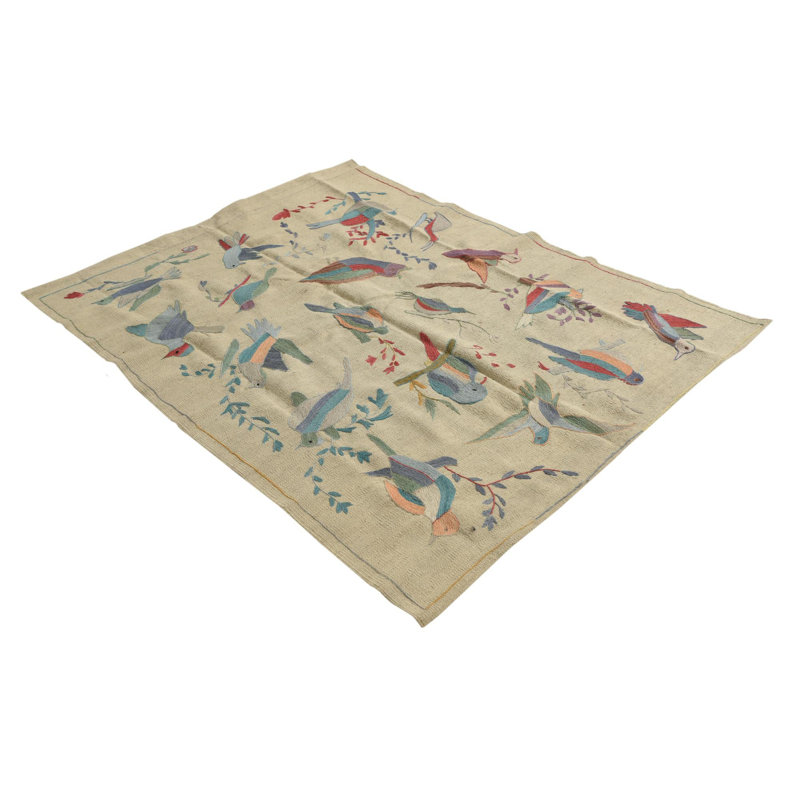 Tapis ivoire 4 x 6 Perry