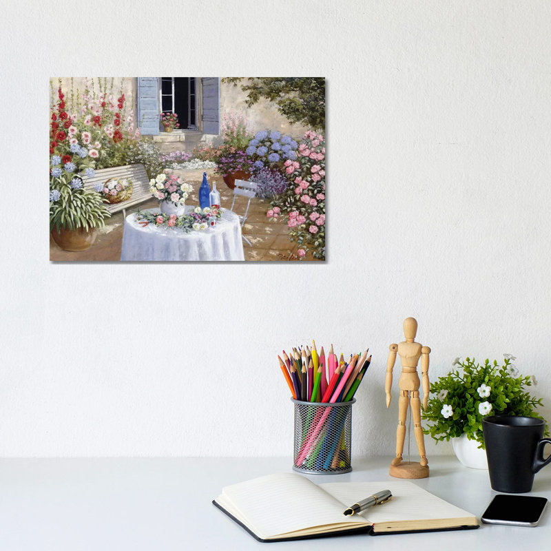 Sparkling Scene by Peter Motz - Wrapped Canvas Painting, 20.32 cm H x 30.48 cm W