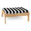 Ashland Outdoor Teak Ottoman with Cushion-745062021-745062075-745063890