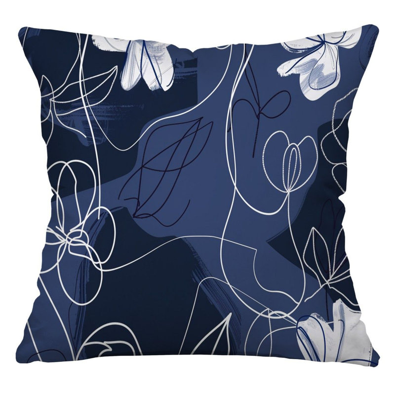 Coussin Botanical, H 20 po x l 20 po