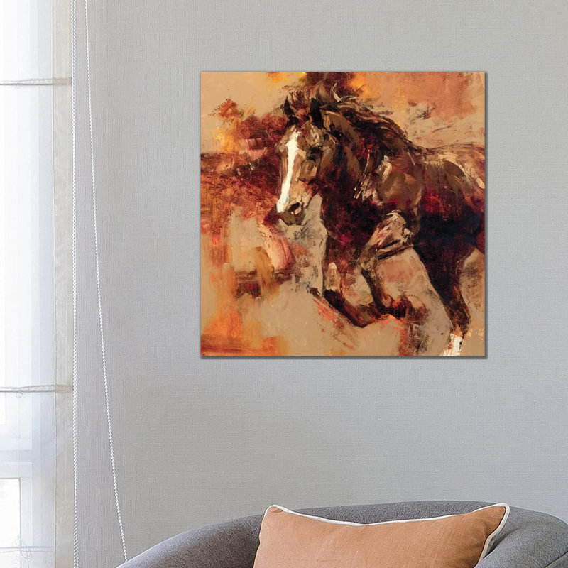 Earth, Wind, Fire by Julie T. Chapman - Wrapped Canvas Gallery-Wrapped Canvas Giclée, 66.04 cm H x 66.04 cm W