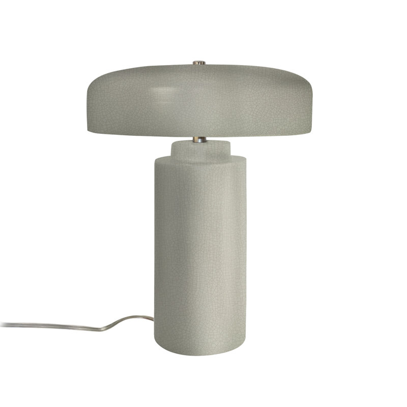 Lampe de table Percy, Craquelure vert céladon