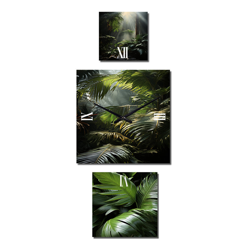 Jacquise Metal Wall Clock