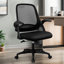 Chaise de bureau ergonomique en filet avec accoudoirs, conception peu encombrante-1679359917-1697125967