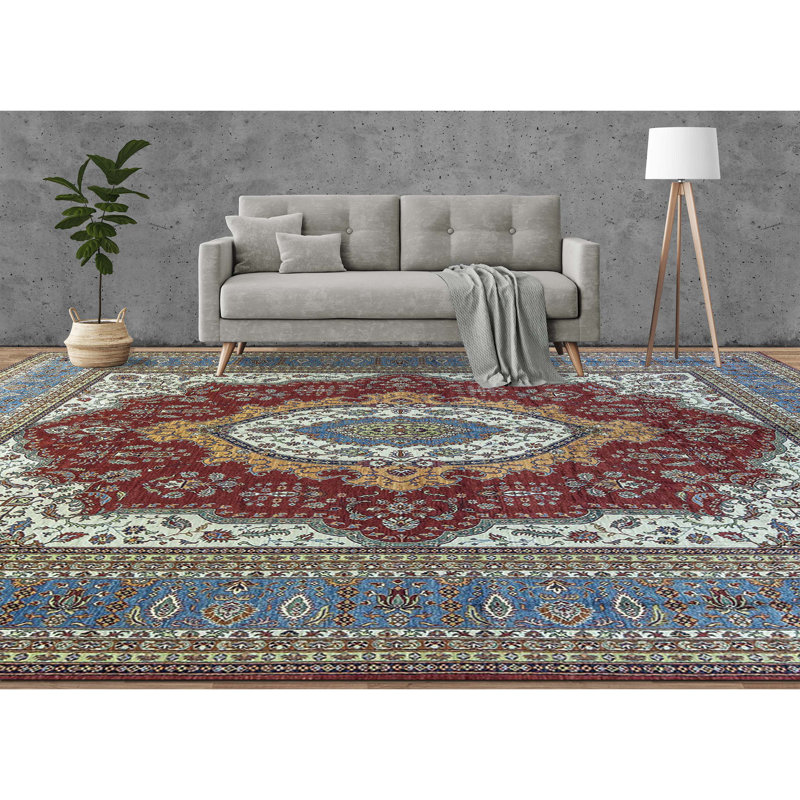 Kazak Wool Oriental Area Rug