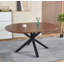 Pied de table extensible, table à manger, table de bureau, table basse, panneau de fibres à densité moyenne
