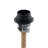 Jute Rope Twisted Rope Room Brown Table Lamp with Linen Shade