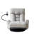 Isabelle & Max Upholstered Manual Swivel Rocker Recliner with Phone Holder-695474642