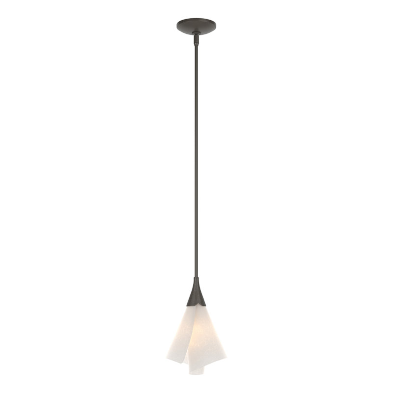 Mobius 1 - Light 8" Wide Single Pendant, Dark Smoke