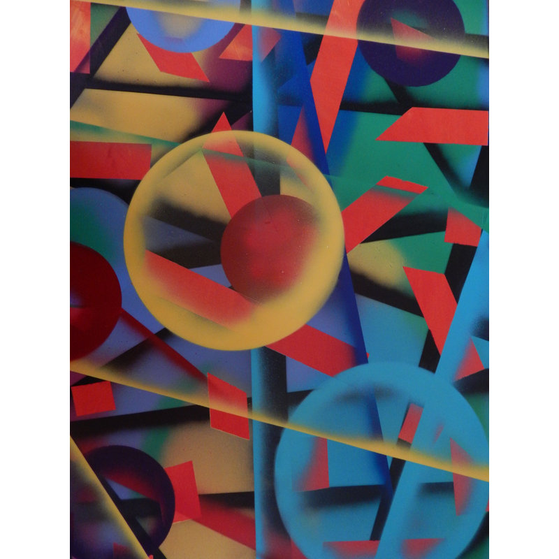 Kaleidoscope 2 Print by Will Birdwell, 21.25" H x 17.25" W x 0.875" D