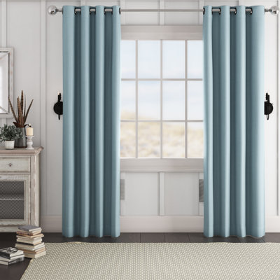 Sevan Solid Thermal Grommet Curtain Panels