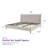 Her Majesty Velvet King Platform Bed-83468429