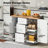 Versatile Kitchen Island with Abundant Storage and Sturdy Construction for Enhanced Functionality-151722224