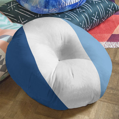 Striped Reversible Throw Pillow