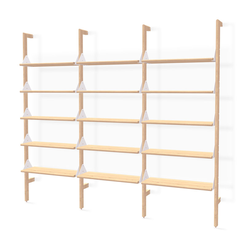 Étagère Branch H 84 po x l 96 po x P 20,5 po, Noir