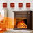 Freestanding Electric Fireplace With Remote Control.-730824459