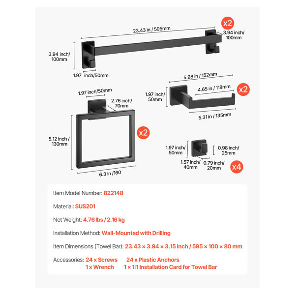 Dimensions du produit