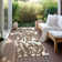 Malek Indoor/Outdoor Area Rug with Non-Slip Backing