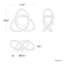 Vornado Aluminum LED Flush Mounted Sconce-97678018
